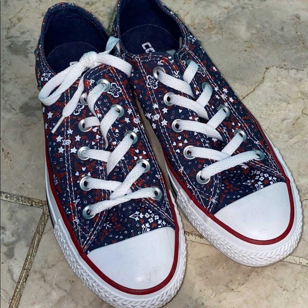 Limited 4th of July Themed Converse Chuck Taylors